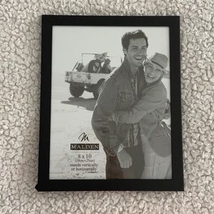 Individually boxed 8 x 10 black picture frame